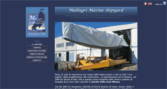 Desktop Screenshot of malingrimarine.com